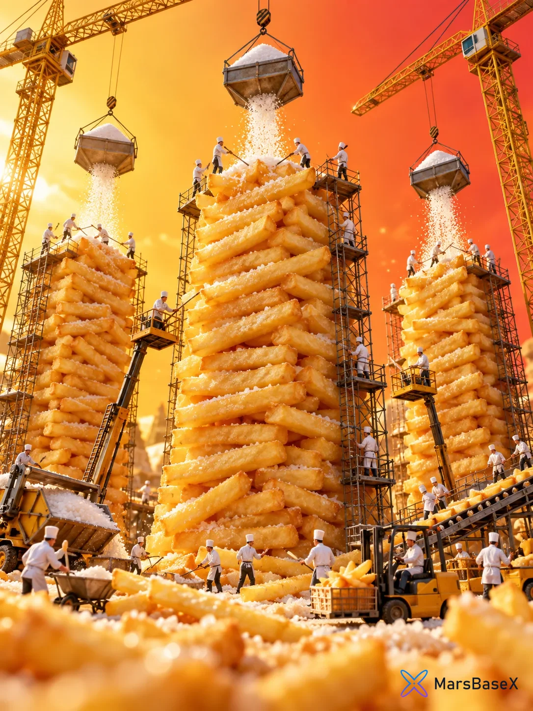 French Fry Engineering Visuals