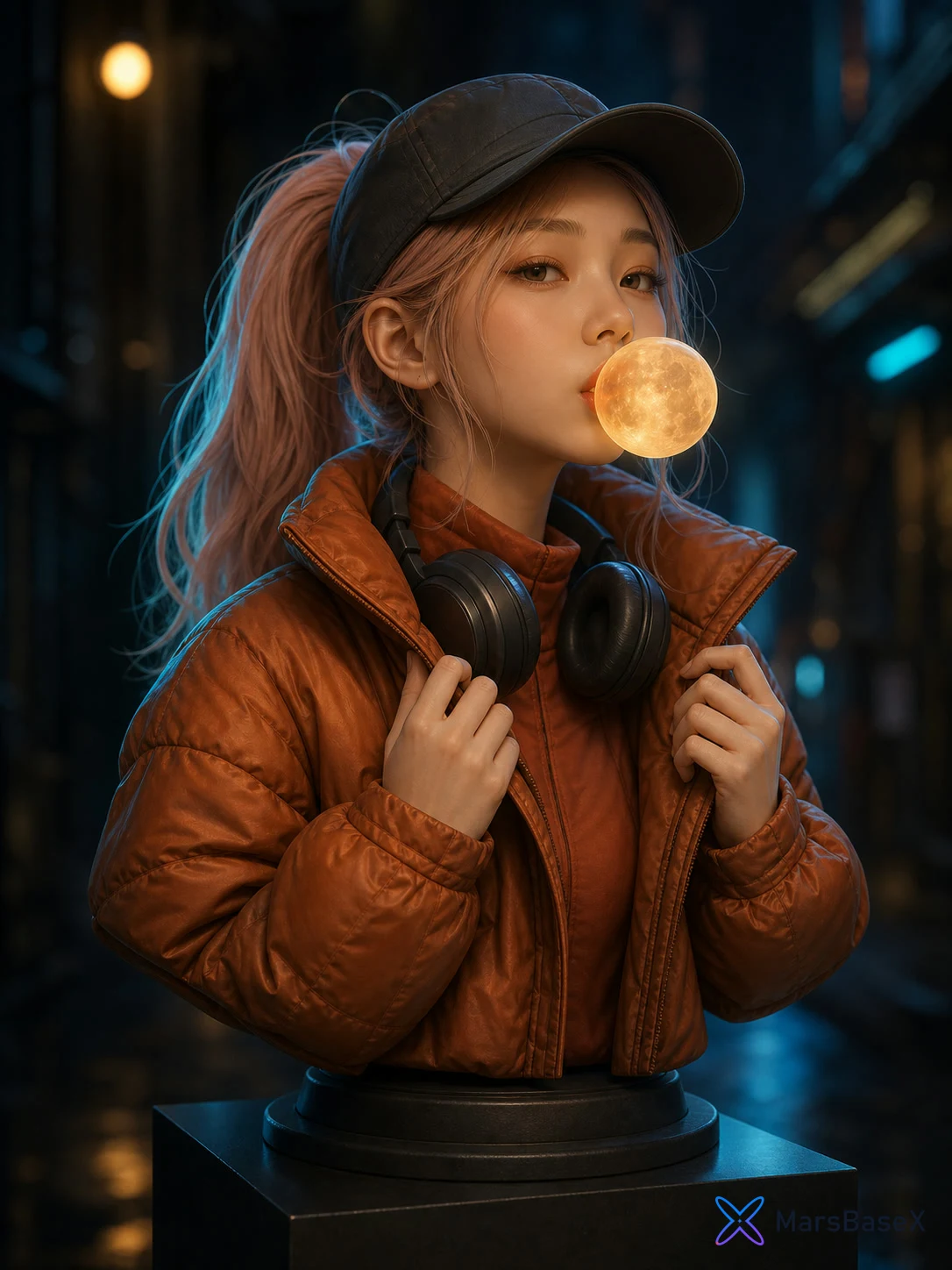 Moon Bubble Night