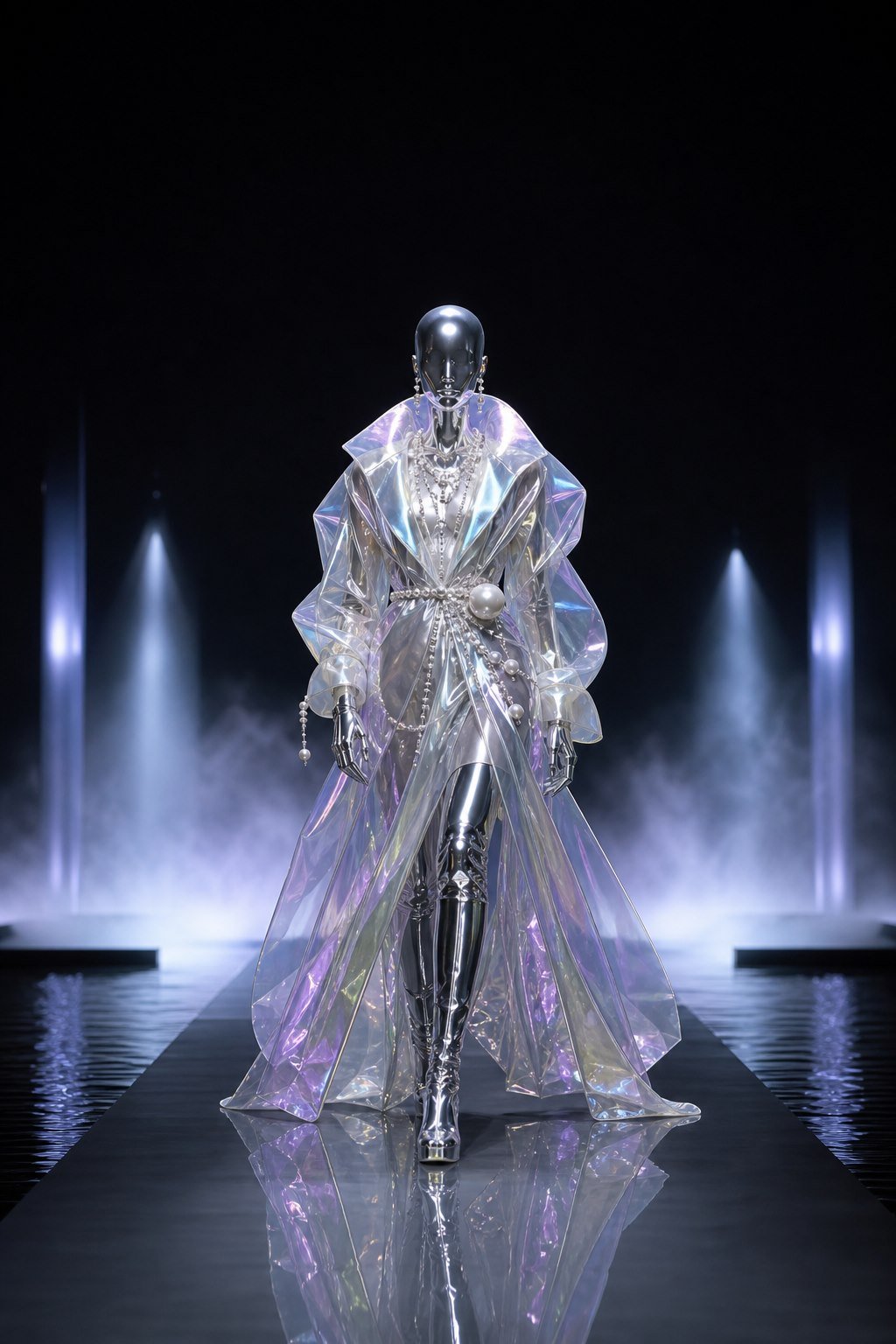 Chrome Runway Mannequin