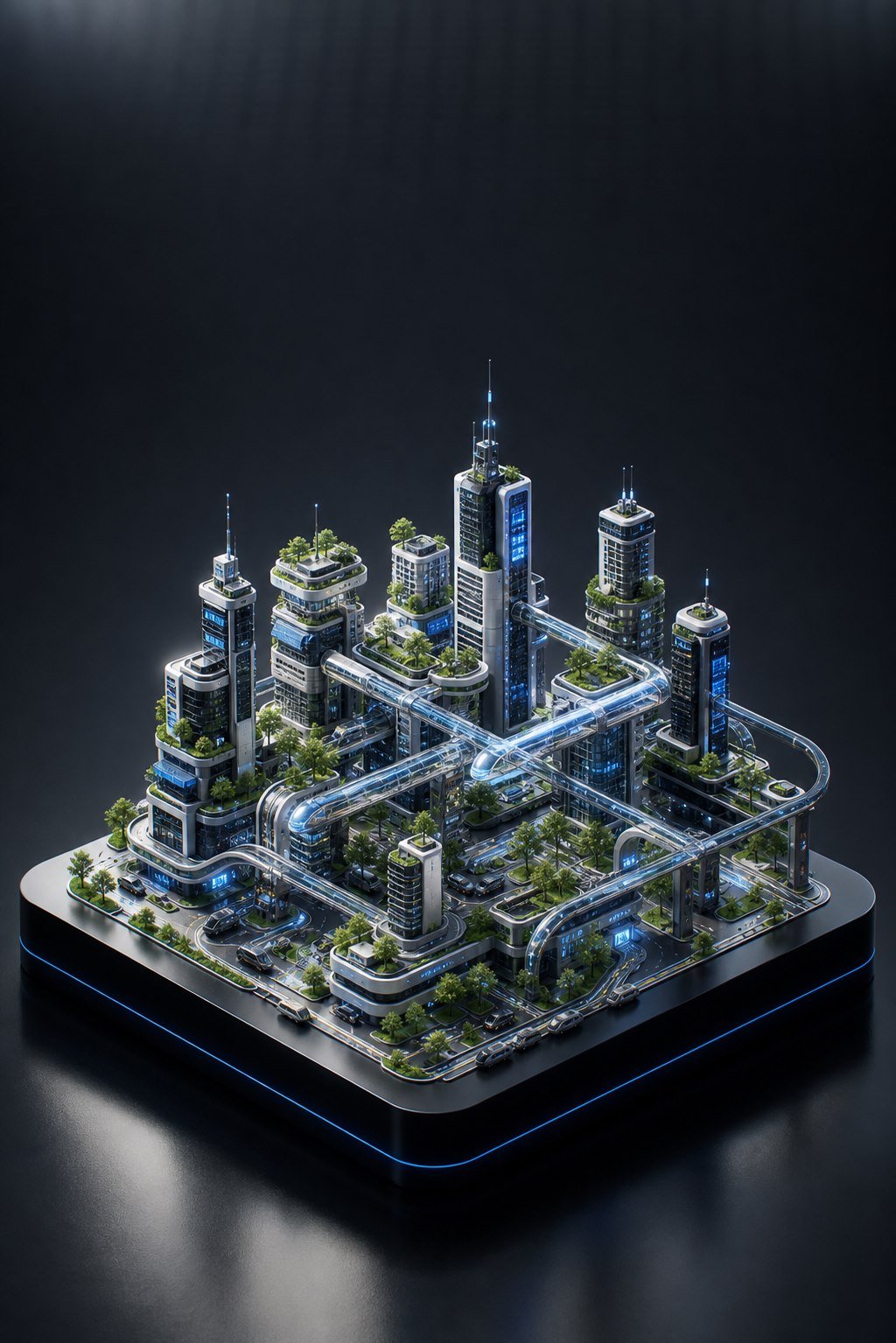 Isometric Smart City