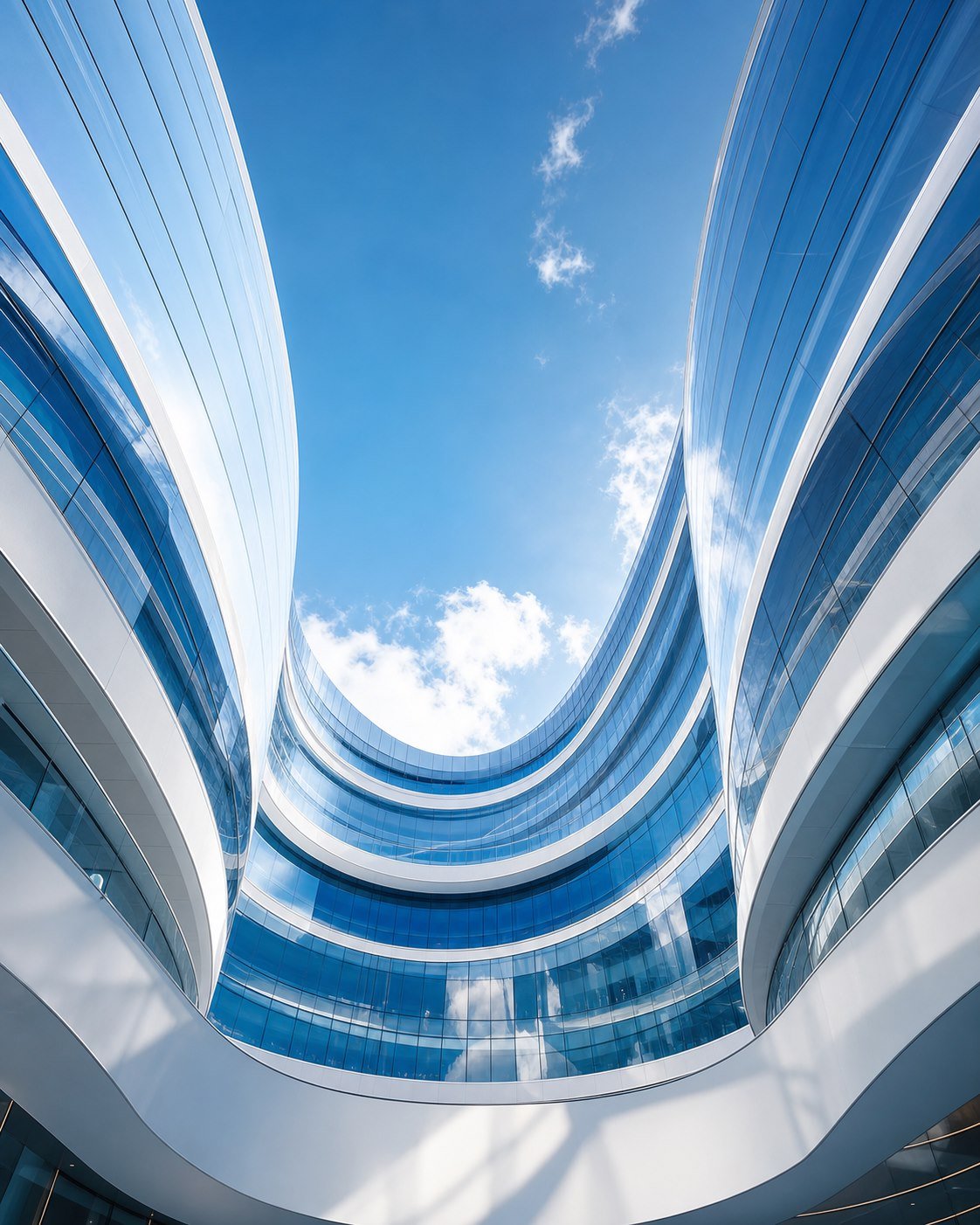 Architectural Blue Void
