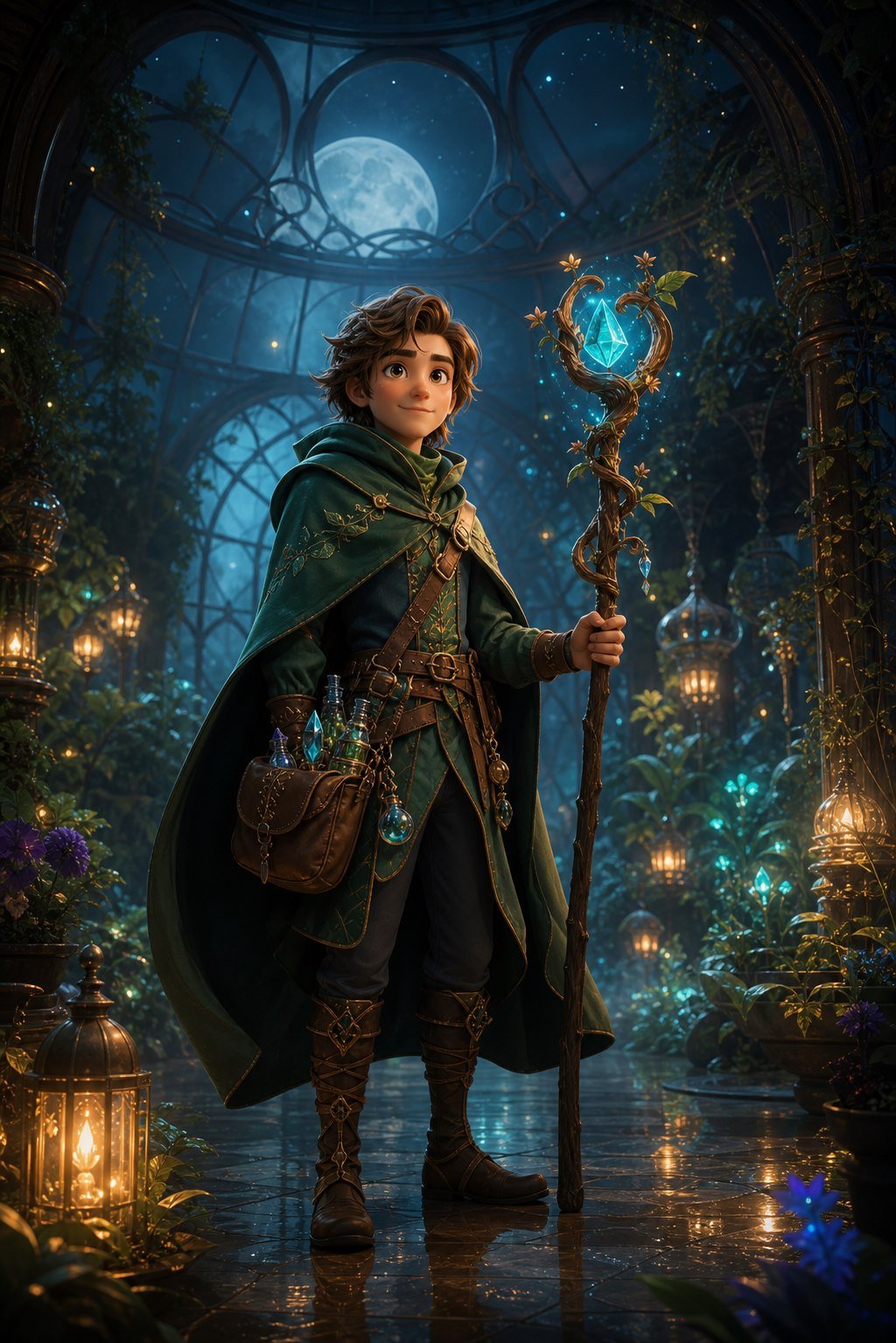 Forest Alchemist Character
