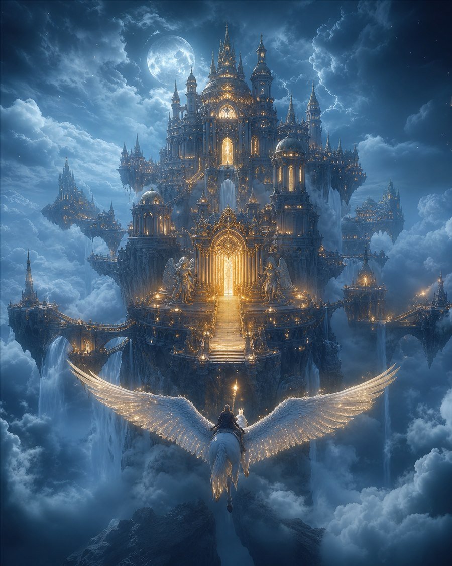 Floating Citadel Fantasy