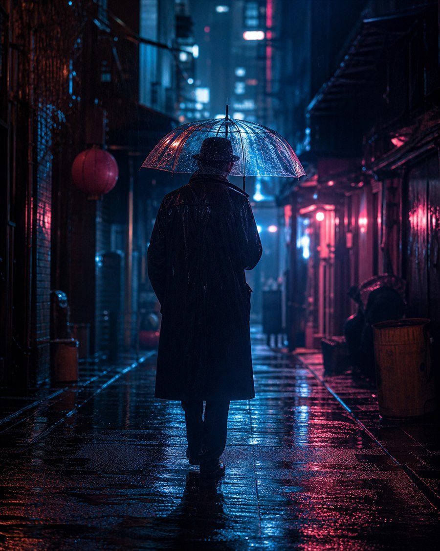 Neon Noir Detective