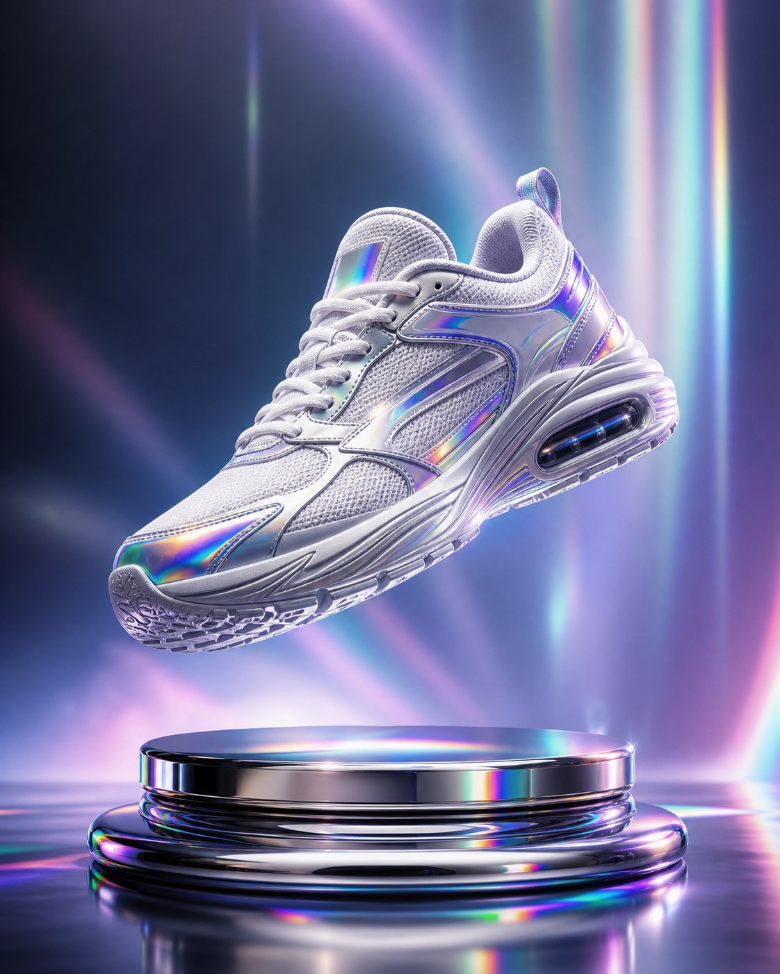 Holographic Sneaker Launch