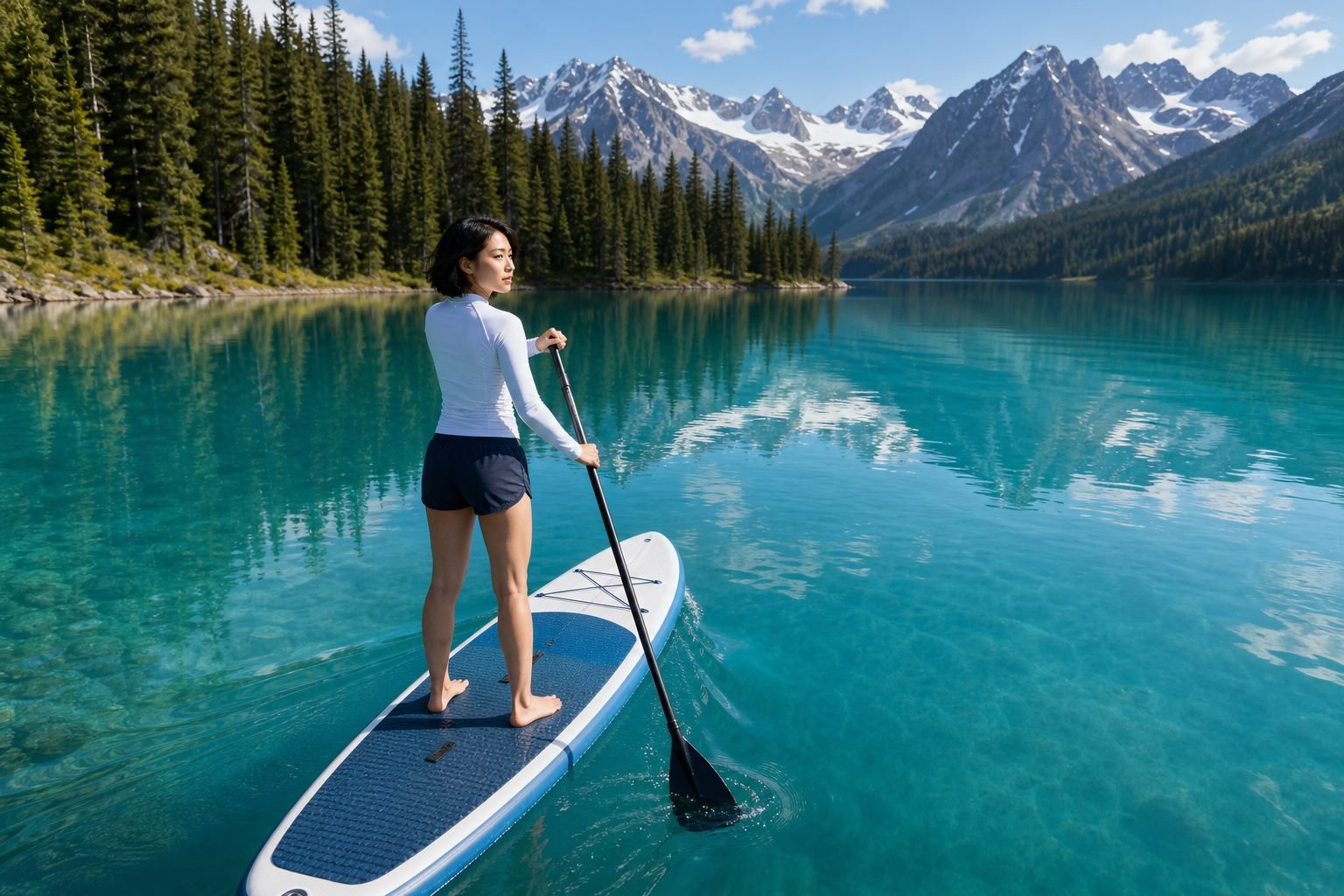 Alpine Lake Paddle