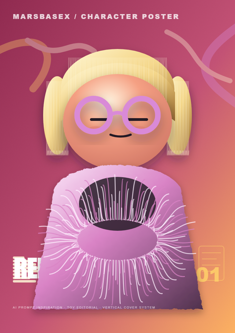 Bubblegum Rebel Doll