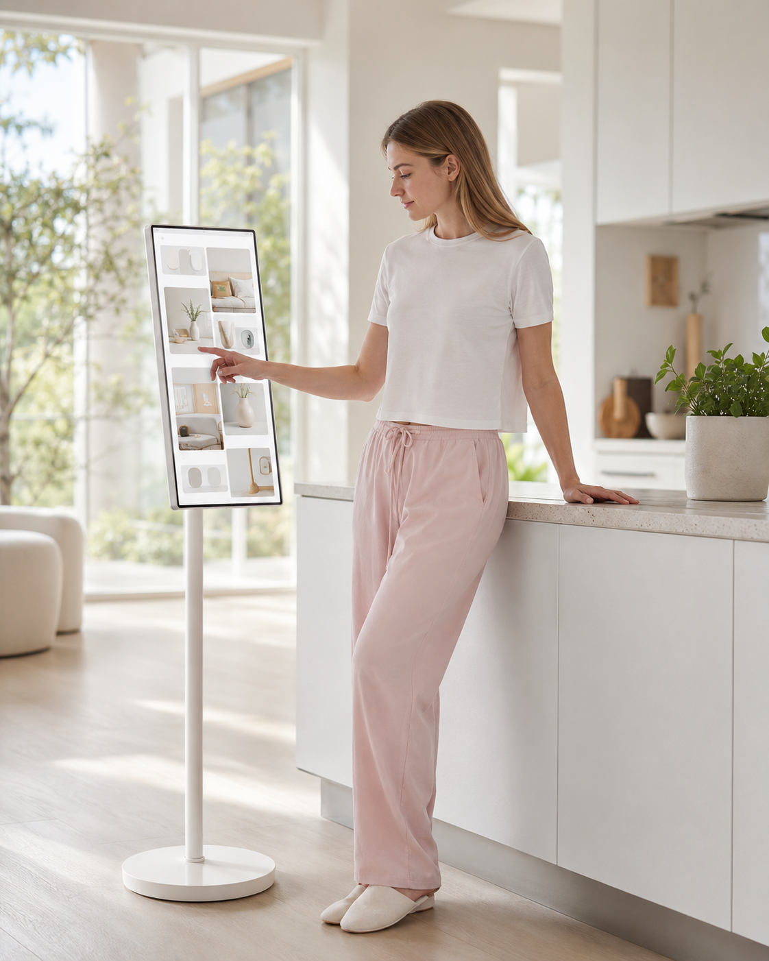 Advertising Portable Smart Screen Designed High-end