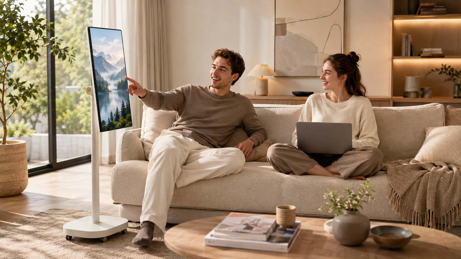 Product Poster Portable Smart Screen